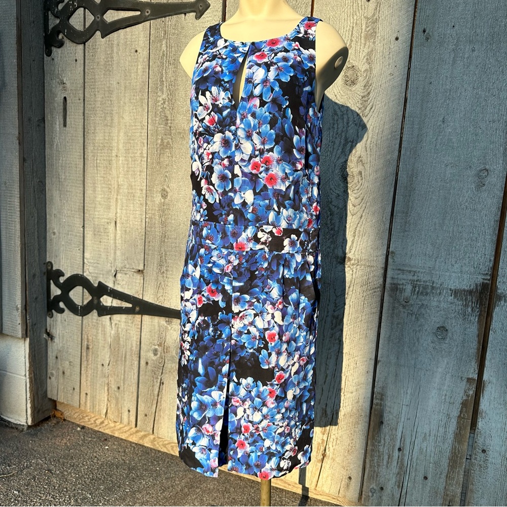 J. Crew Collection Inky Floral Dress size 2